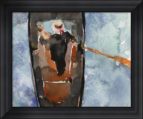 Framed Above the Gondola II Print