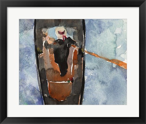 Framed Above the Gondola II Print