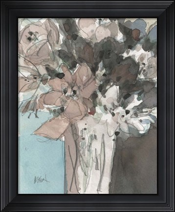 Framed Two Hues II Print