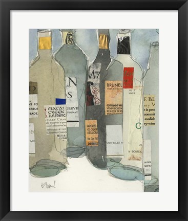 Framed Wine Bar Moment II Print