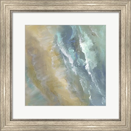 Framed Aerial Coast IV Print