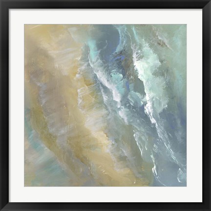 Framed Aerial Coast IV Print