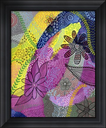 Framed Chaotic I Print