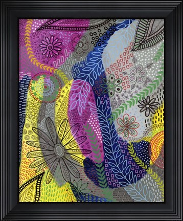 Framed Chaotic II Print