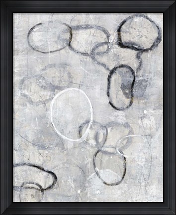 Framed Missing Links I Print