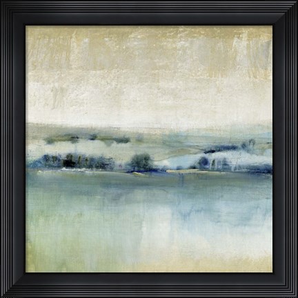 Framed Distant Shoreline II Print