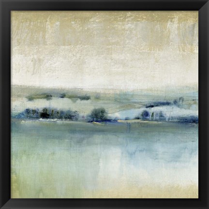 Framed Distant Shoreline II Print