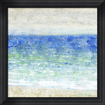 Framed Ocean Impressions II Print