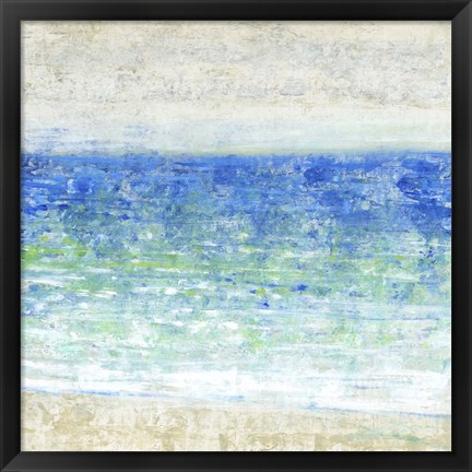 Framed Ocean Impressions II Print