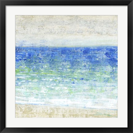 Framed Ocean Impressions II Print