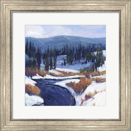 Framed Mountain Creek II Print