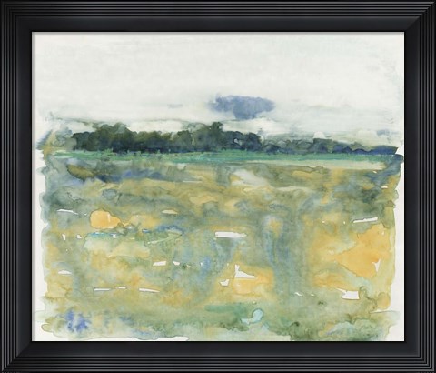 Framed Flowing Landscape II Print