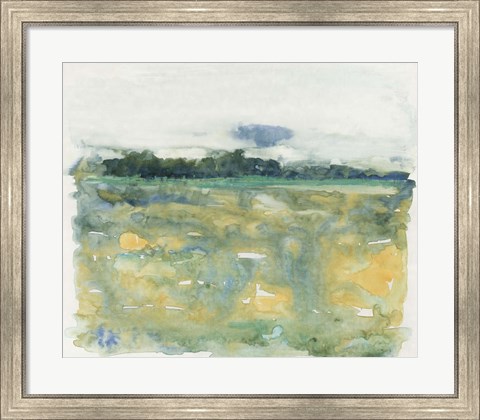 Framed Flowing Landscape II Print