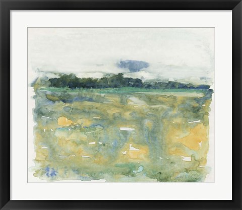 Framed Flowing Landscape II Print