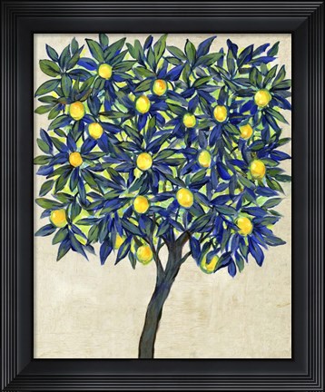 Framed Lemon Tree Composition II Print
