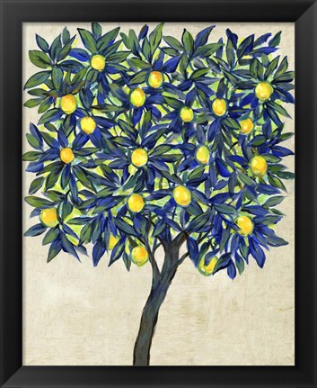 Framed Lemon Tree Composition II Print