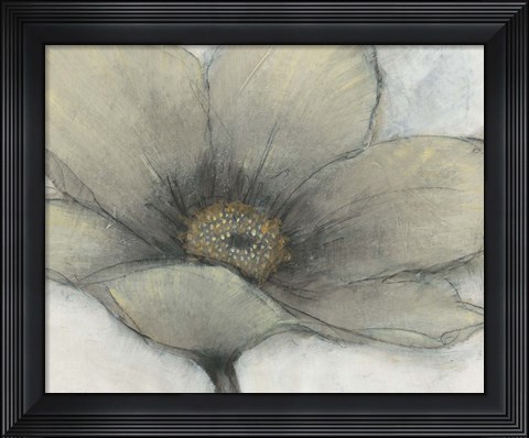 Framed Single Cream Bloom II Print