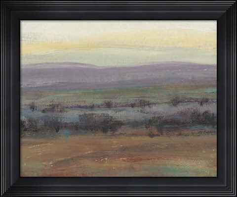 Framed Fast Fading Light I Print