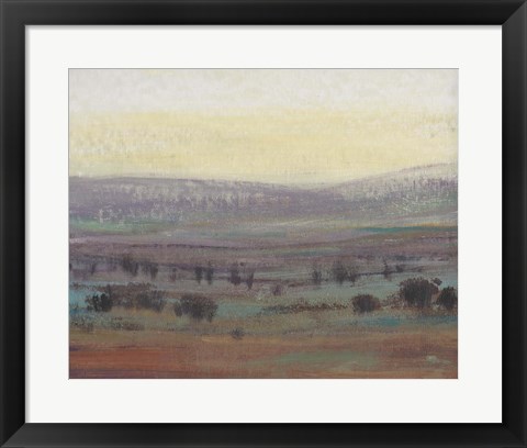 Framed Fast Fading Light II Print