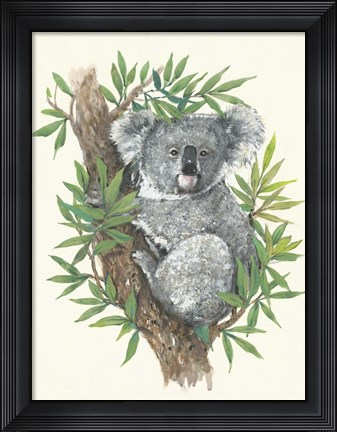 Framed Holding On I Print