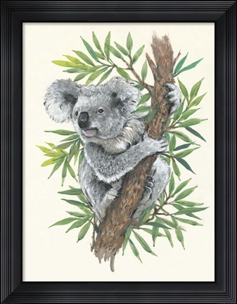 Framed Holding On II Print