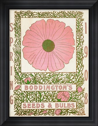 Framed Antique Seed Packets XV Print