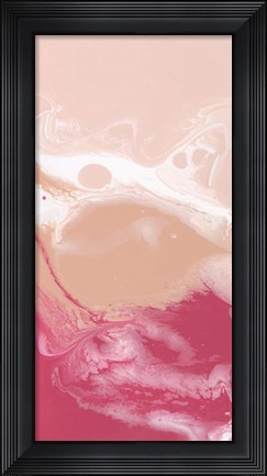 Framed Bubble Flux I Print
