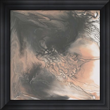 Framed Frosty Pastels III Print