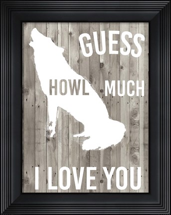 Framed Lodge Pun II Print