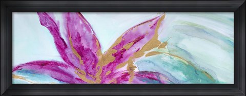 Framed Magenta Colores I Print