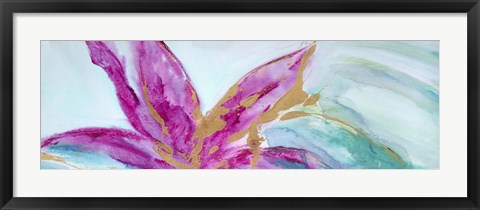 Framed Magenta Colores I Print