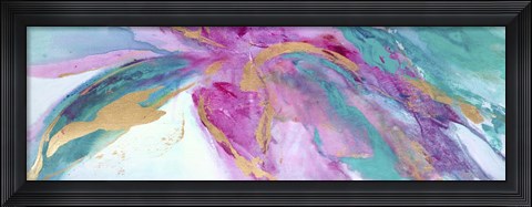 Framed Magenta Colores II Print