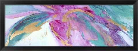 Framed Magenta Colores II Print