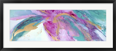 Framed Magenta Colores II Print