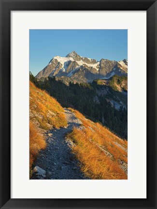 Framed Mount Shuksan North Cascades Print