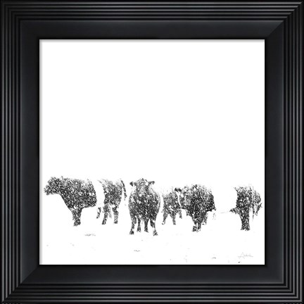 Framed Oreos and Milk II Sq Print