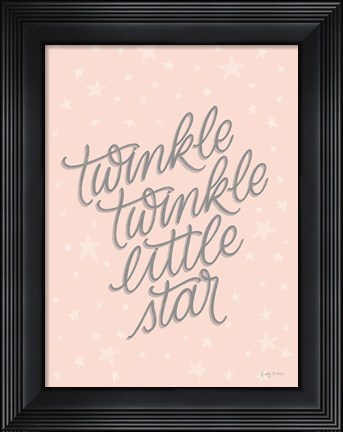 Framed Boho Nursery VIII Blush Crop Print