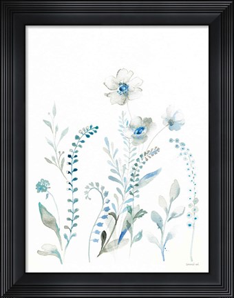 Framed Malmo Garden I Print