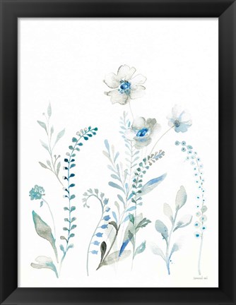Framed Malmo Garden I Print