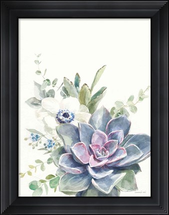 Framed Desert Bouquet I Print