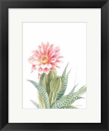 Framed Pastel Desert II Print