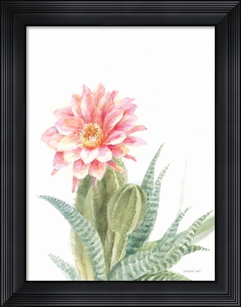 Framed Pastel Desert II Print