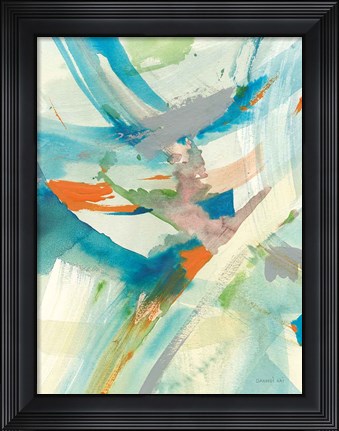 Framed Spontaneous II Print
