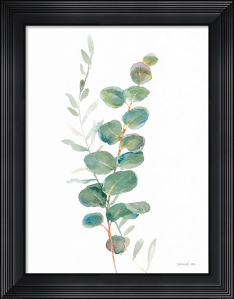 Framed Greenery III Print