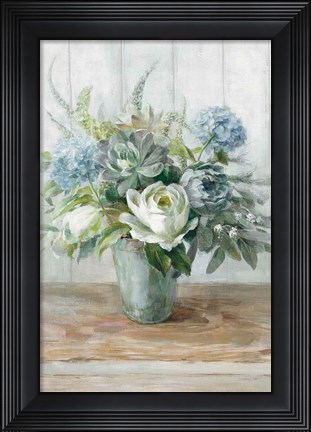 Framed Natural Elegance Bleached Crop Print
