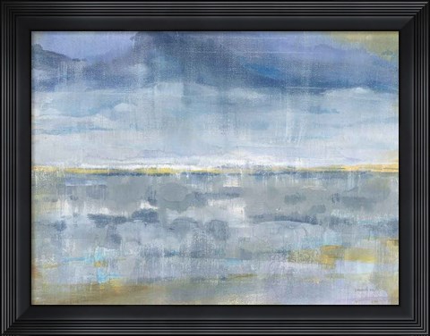 Framed Rain on the Horizon Print