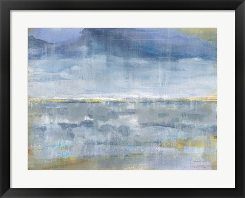 Framed Rain on the Horizon Print