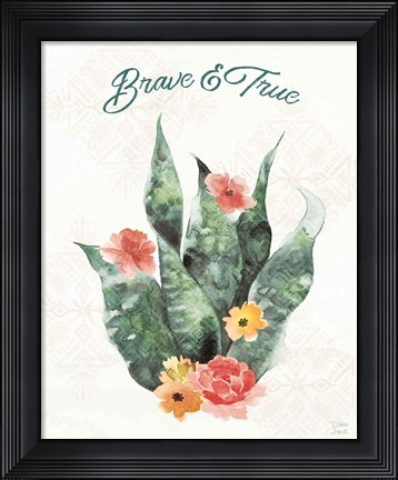 Framed Sweet Southwest XI Print