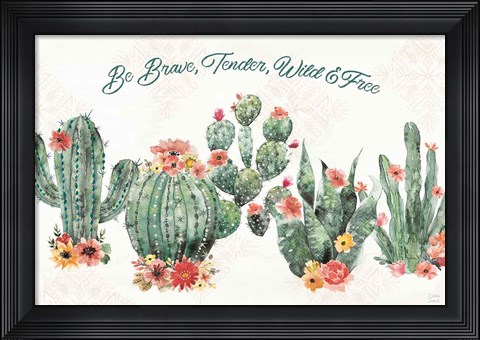 Framed Sweet Southwest VIII Print