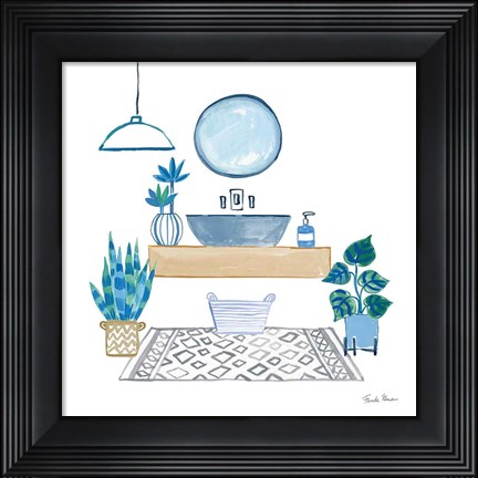 Framed Relax I Print